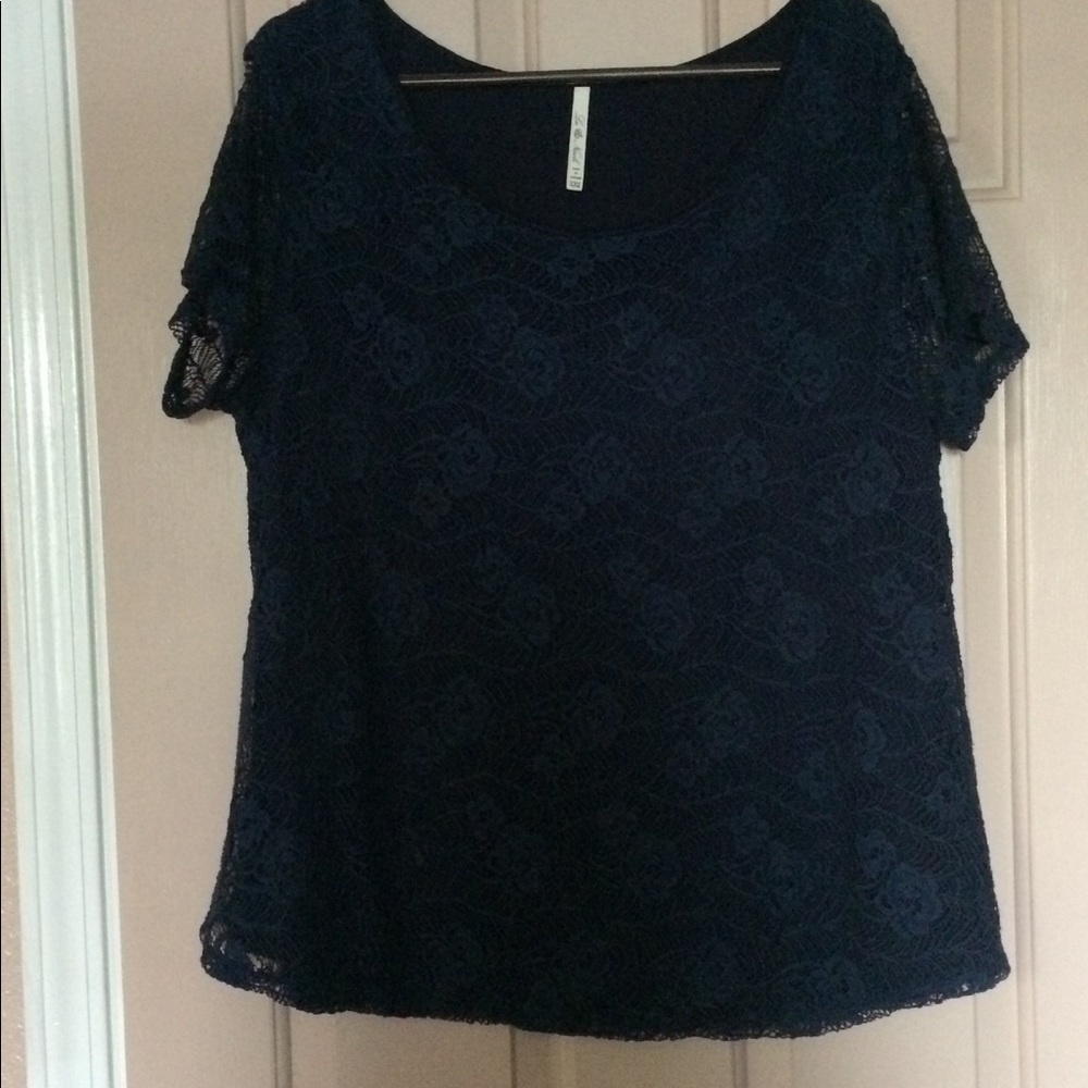 Navy blue lace size XXL